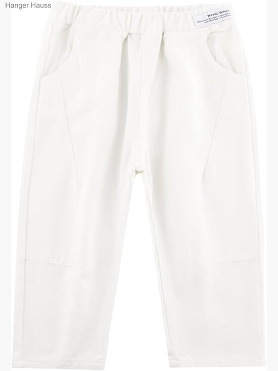 Other - Boys Pull On Pants Solid Mid Rise Tapered Leg Spring Fall Cotton Blend